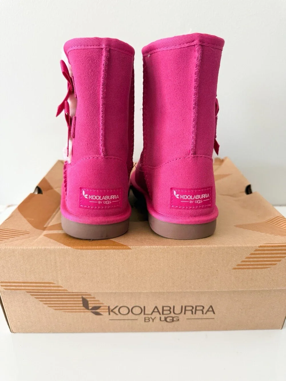 Koolaburra by UGG Victoria Short Boots girls sz toddler 11 pink new